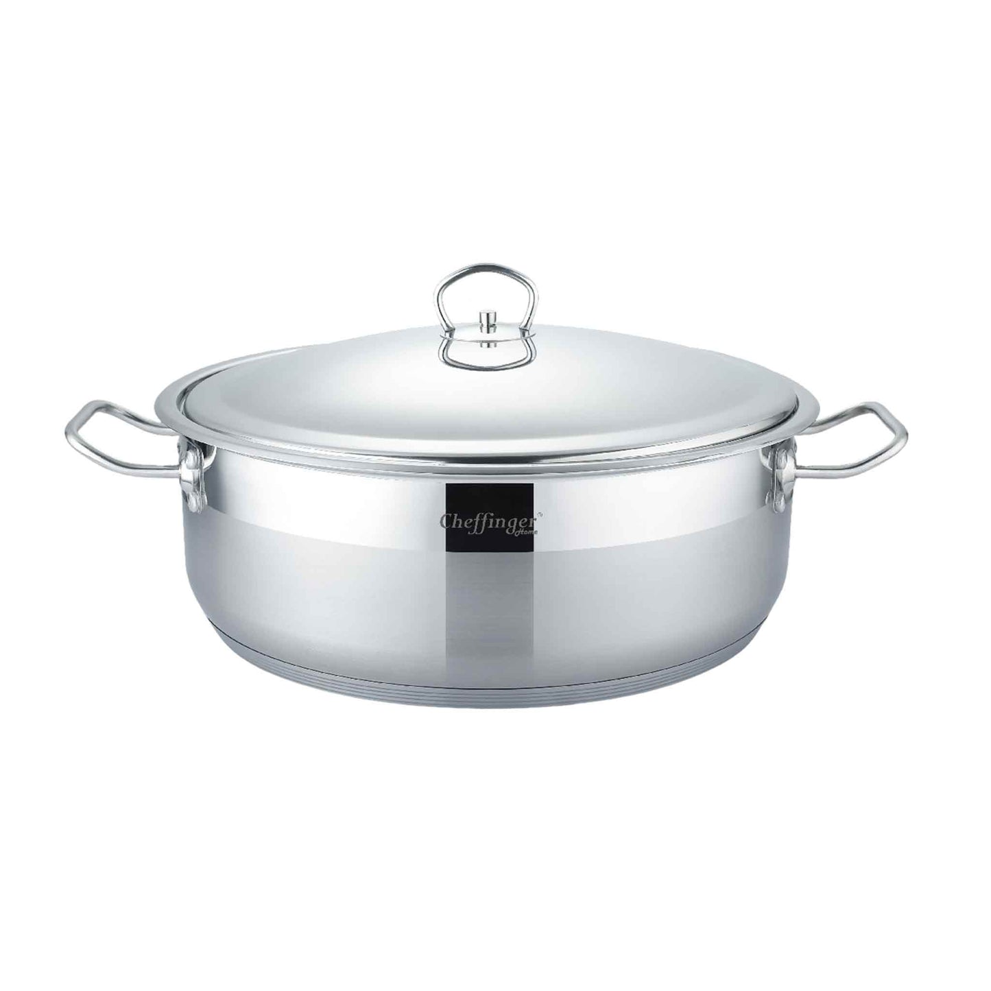 0036SH-XXL Edelstahl Kochtopf Induktion Ø36cm Topf Deckel Suppentopf 12L