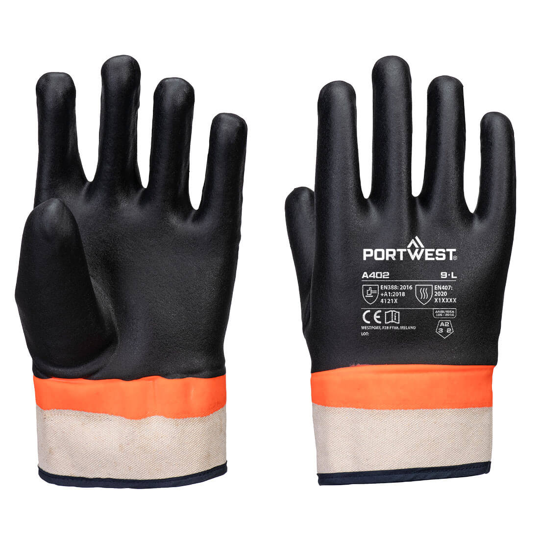 Portwest – A402 – Schwarz/Orange