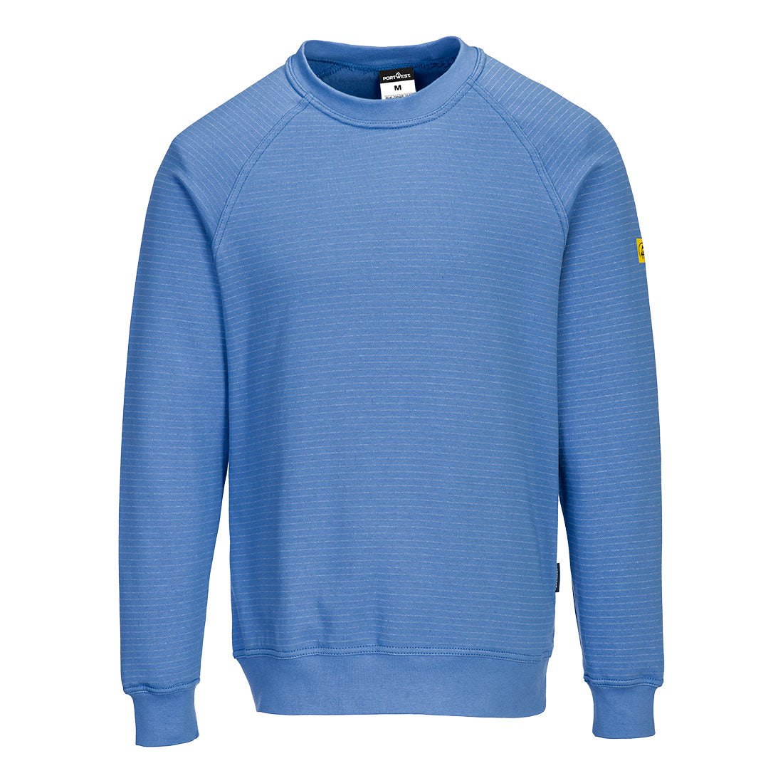 Portwest AS24 Sweatshirt – Hellblau – bequem & sichtbar