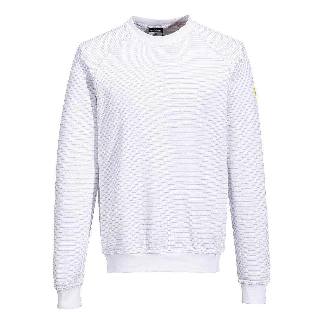 Portwest AS24 Sweatshirt – Weiss – bequem & sichtbar