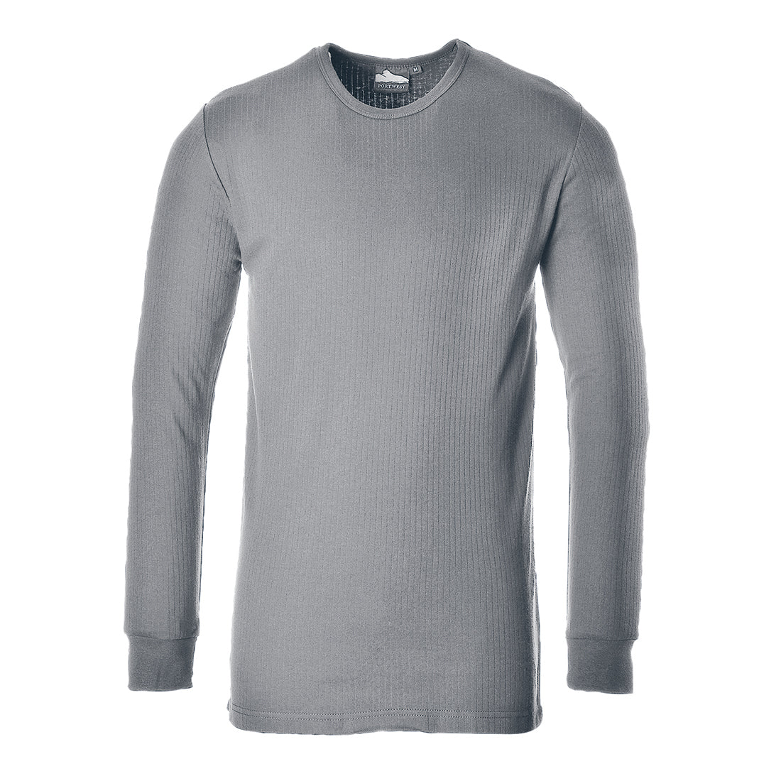 Portwest B123 Thermal Langarm-Shirt – Grau – thermoregulierend & bequem