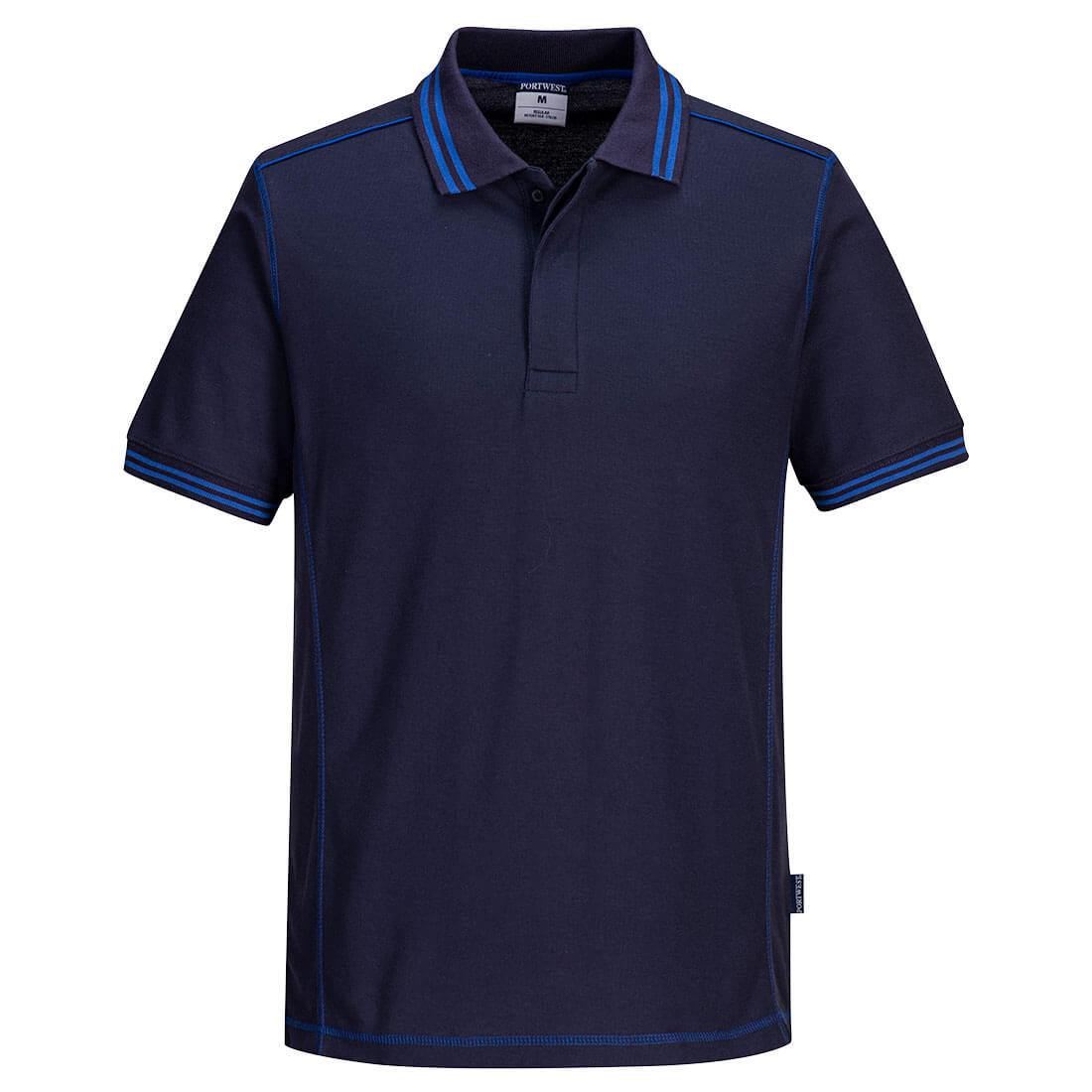 Portwest B218 Poloshirt – Marine/Royal – bequem & funktional