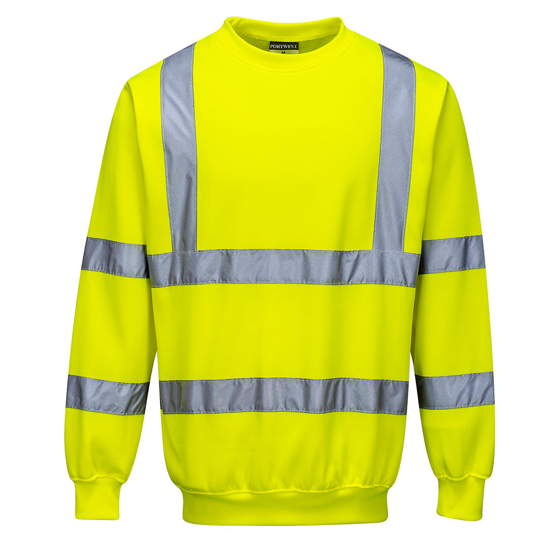Warnschutz-Sweatshirt – Gelb – Arbeitsjacke