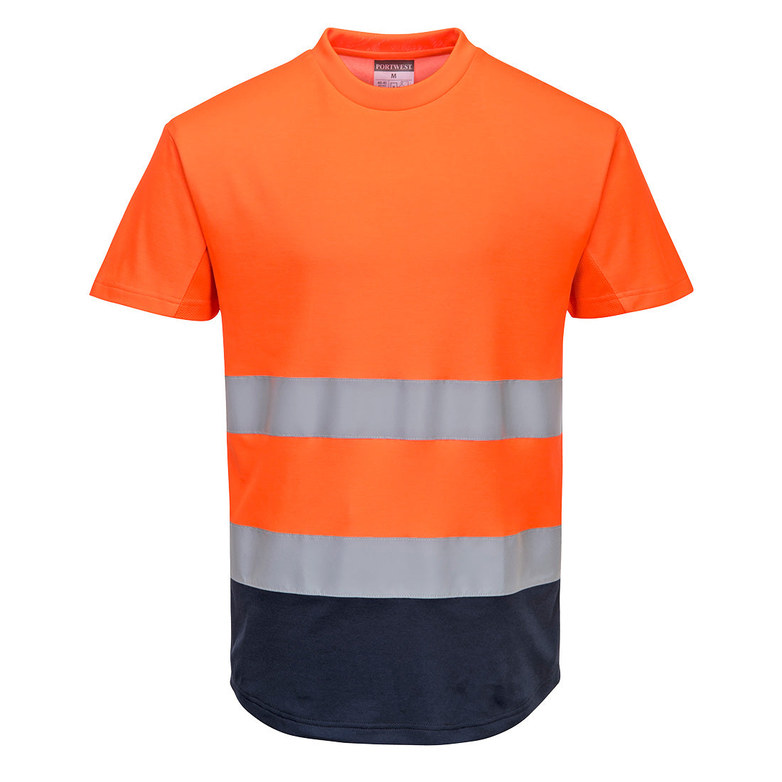 Portwest C395 Shirt – Orange/Marine – bequem & funktional