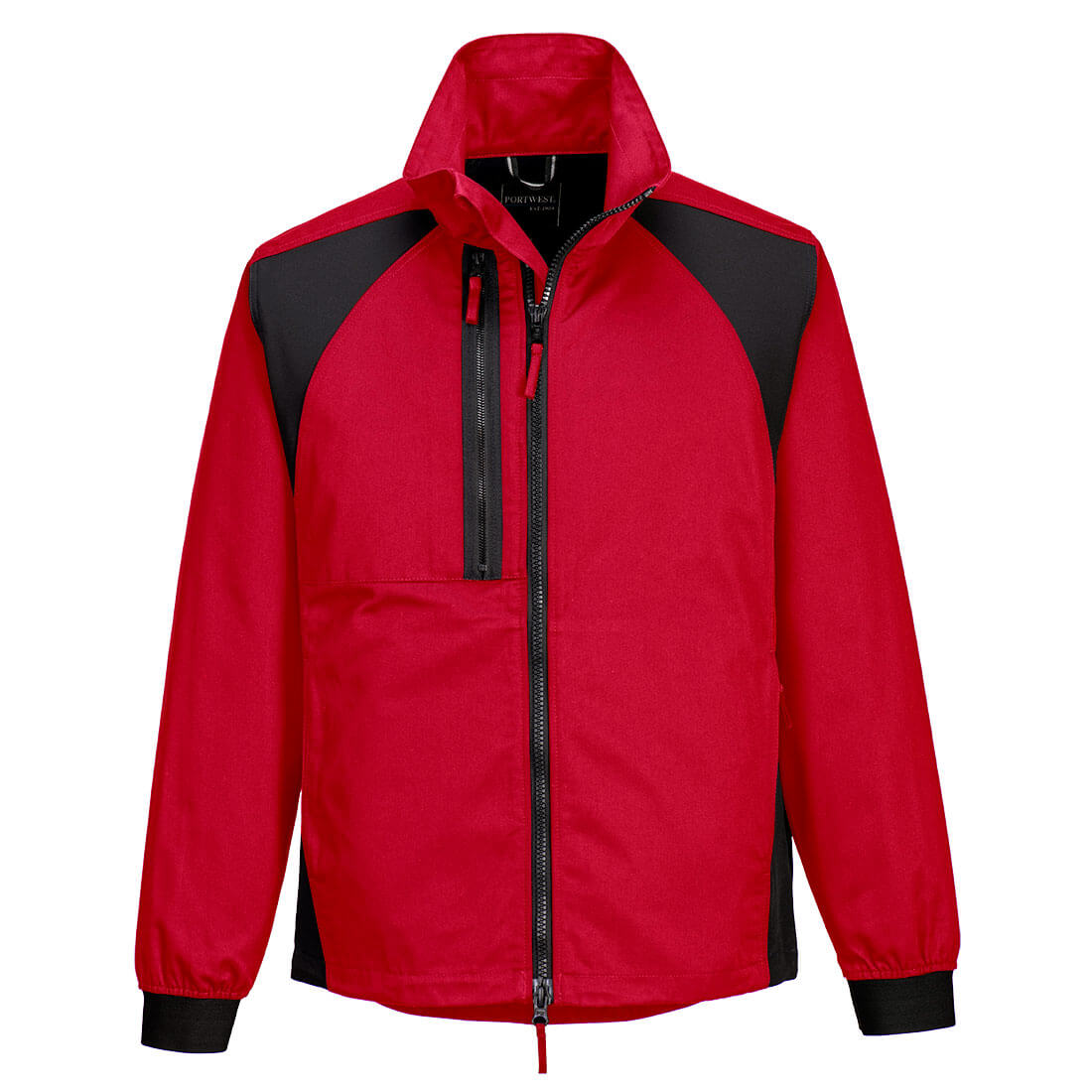 Portwest CD885 Arbeitsjacke – Tiefrot – robust & funktional