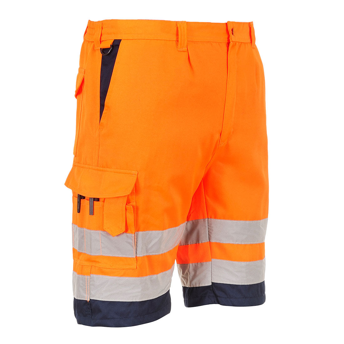 Warnschutz-Shorts aus Polyester-Baumwolle
