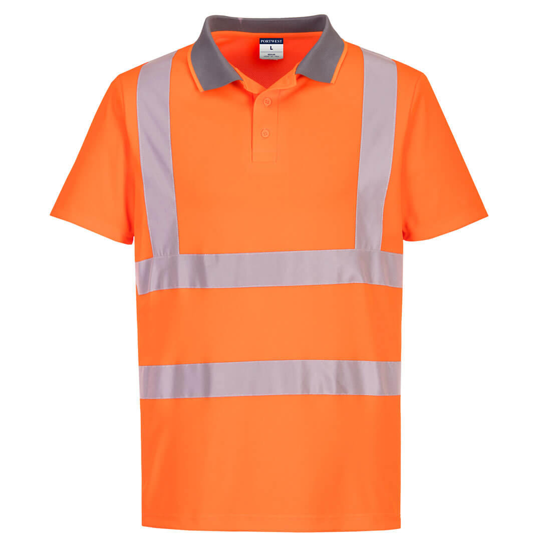 Portwest EC10 Poloshirt – Orange – bequem & funktional