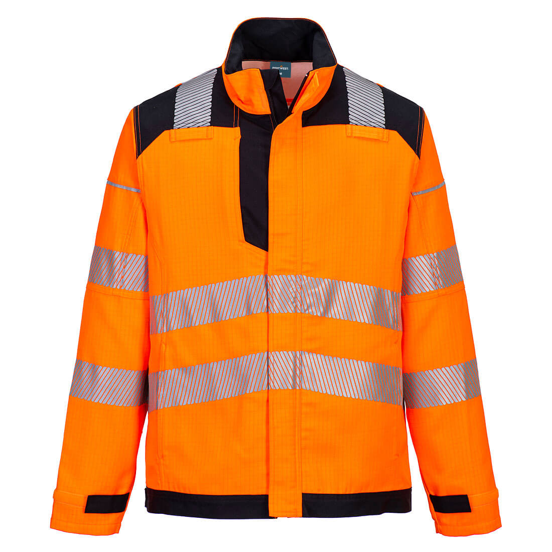 Portwest FR722 Arbeitsjacke – Orange/Schwarz – robust & funktional