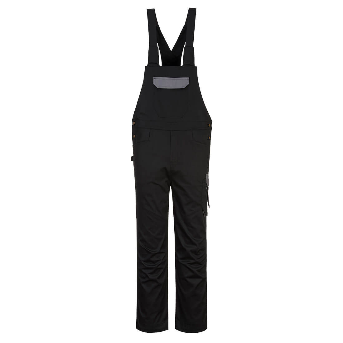 Portwest PW243 Hose – Schwarz/ZoomGrau – strapazierfähige Arbeitshose