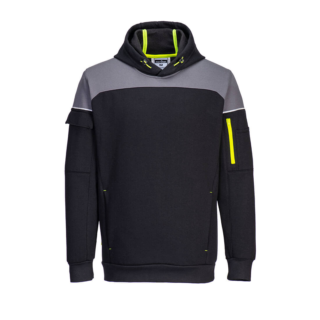 Portwest PW337 Sweatshirt – Schwarz – bequem & sichtbar