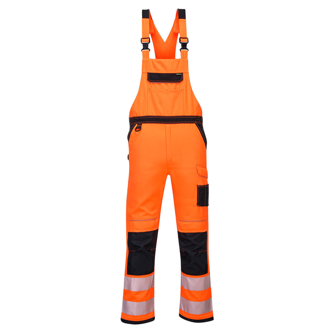 Portwest PW344 Hose – Orange/Schwarz – strapazierfähige Arbeitshose