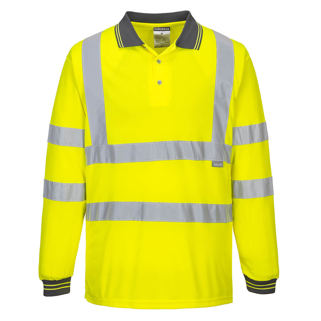 Portwest S277 Poloshirt – Gelb – bequem & funktional