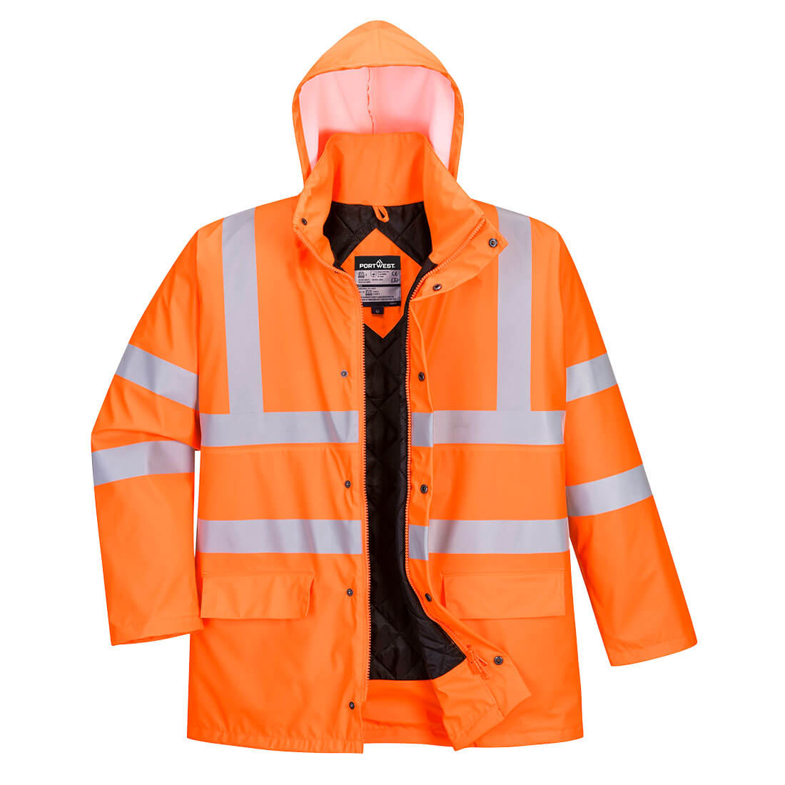 Portwest S490 Arbeitsjacke – Orange – robust & funktional