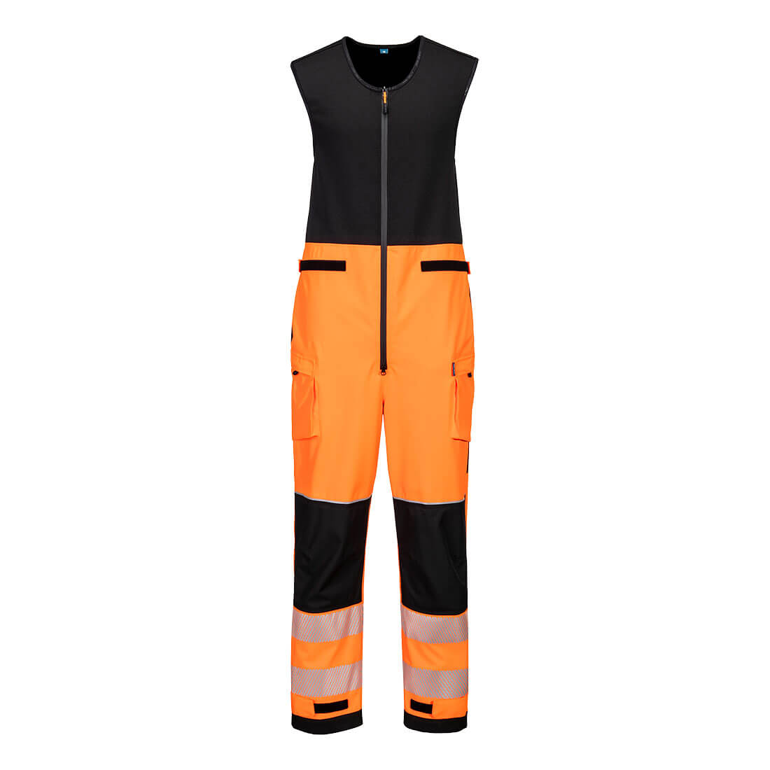 Portwest T150 Hose – Orange/Schwarz – strapazierfähige Arbeitshose