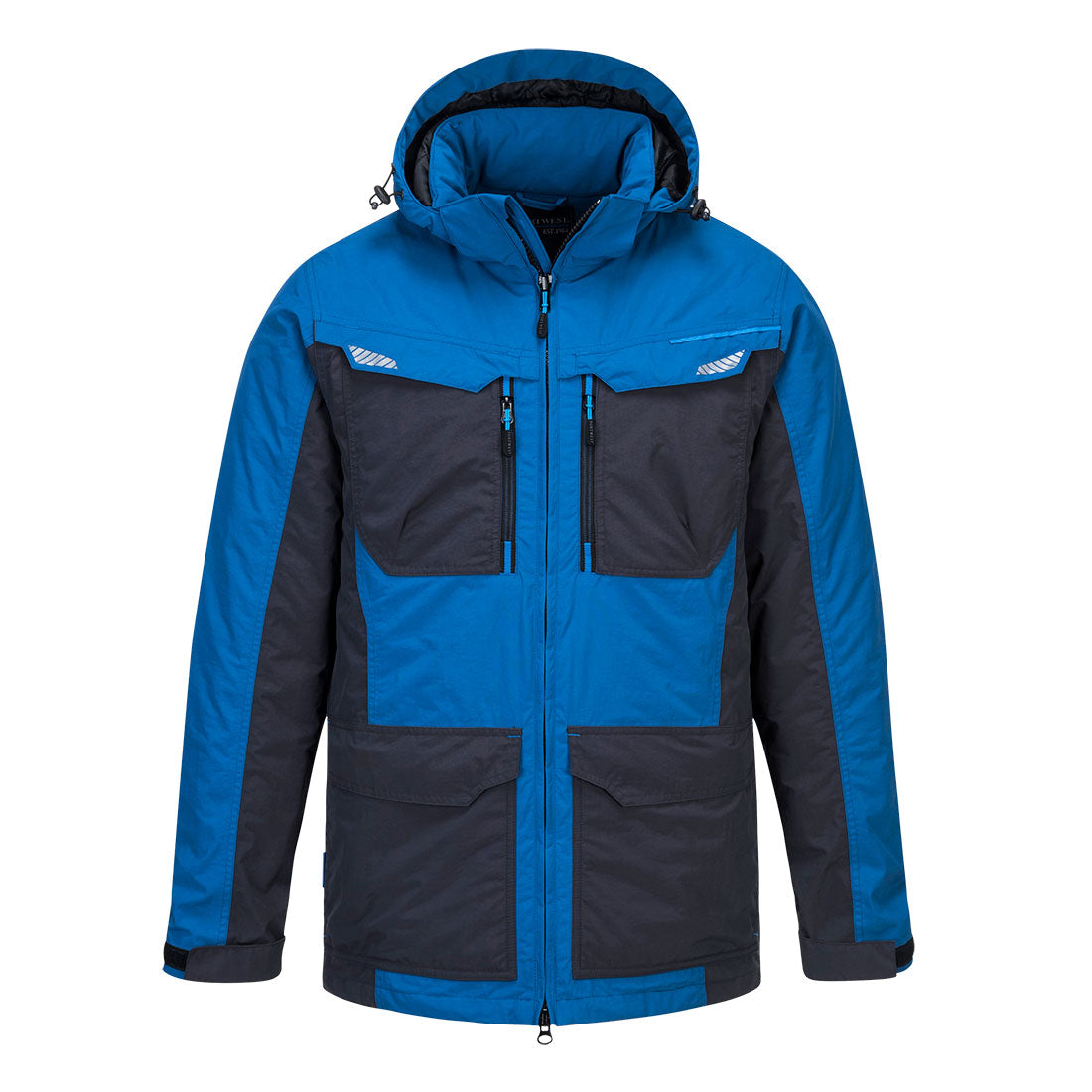 Portwest T740 Jacke – Persischblau – funktionale Berufsjacke