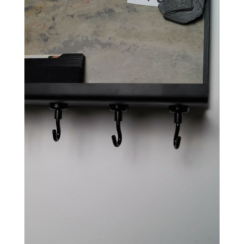 Schiefertafel Magnetisch mit Ablage "Skin Mountain", 20x30cm