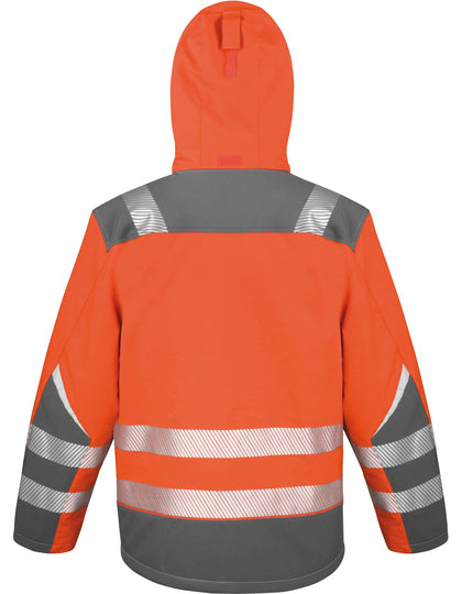 Warnschutzjacke-Dynamischer Softshell-Mantel