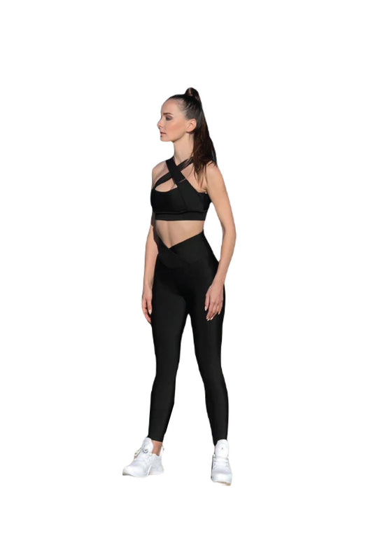 1033 Extra High Waist Leggings in Schwarz
