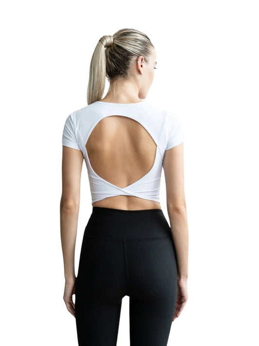 094 Larissa Sport Top in Weiss