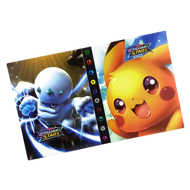 240 Karten Pokemon Album, Buchsammlung Halter Tasche, Anime, Spielzeug Geschenk für Kinder