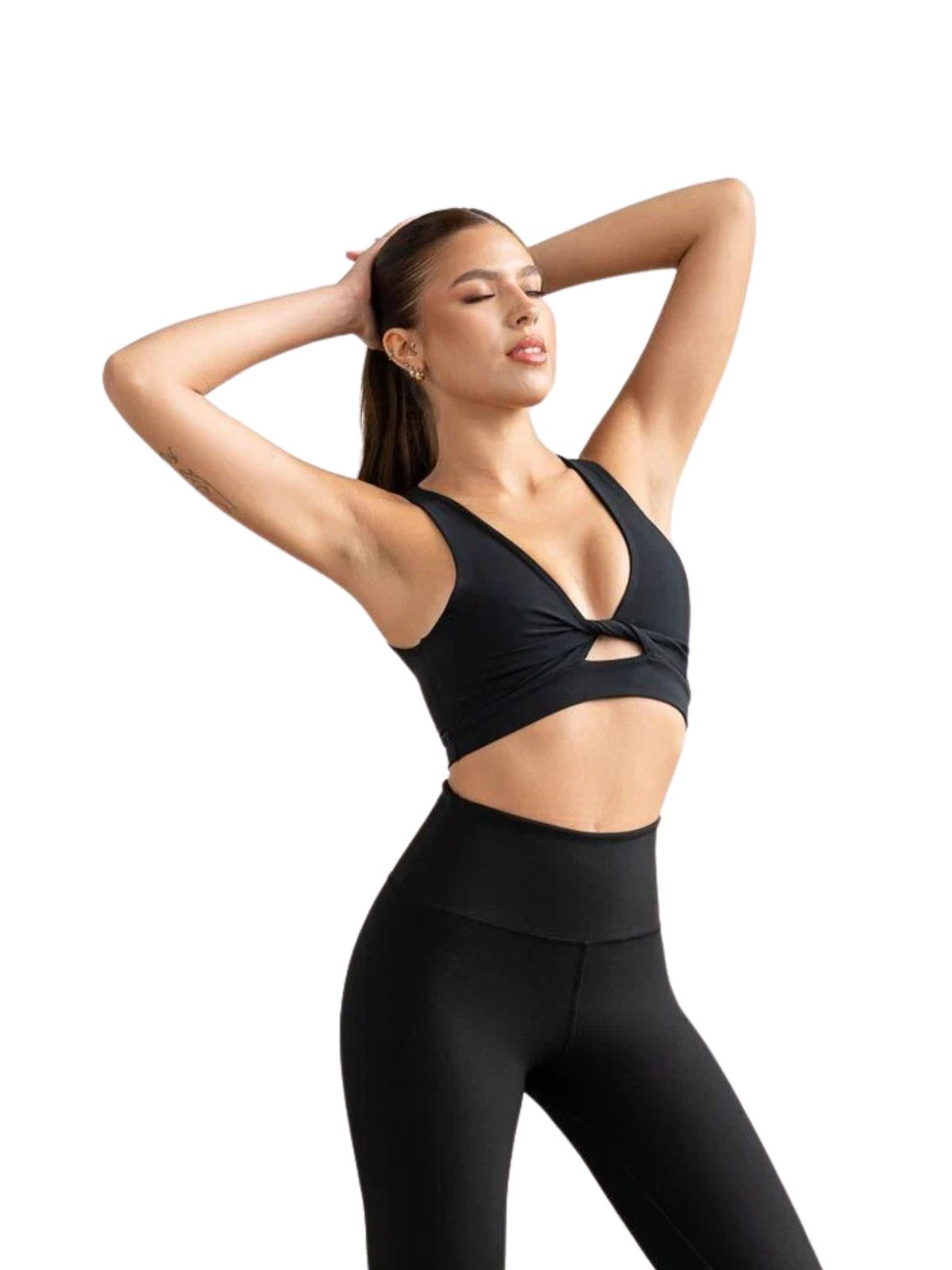 501 Sport Bra in Schwarz