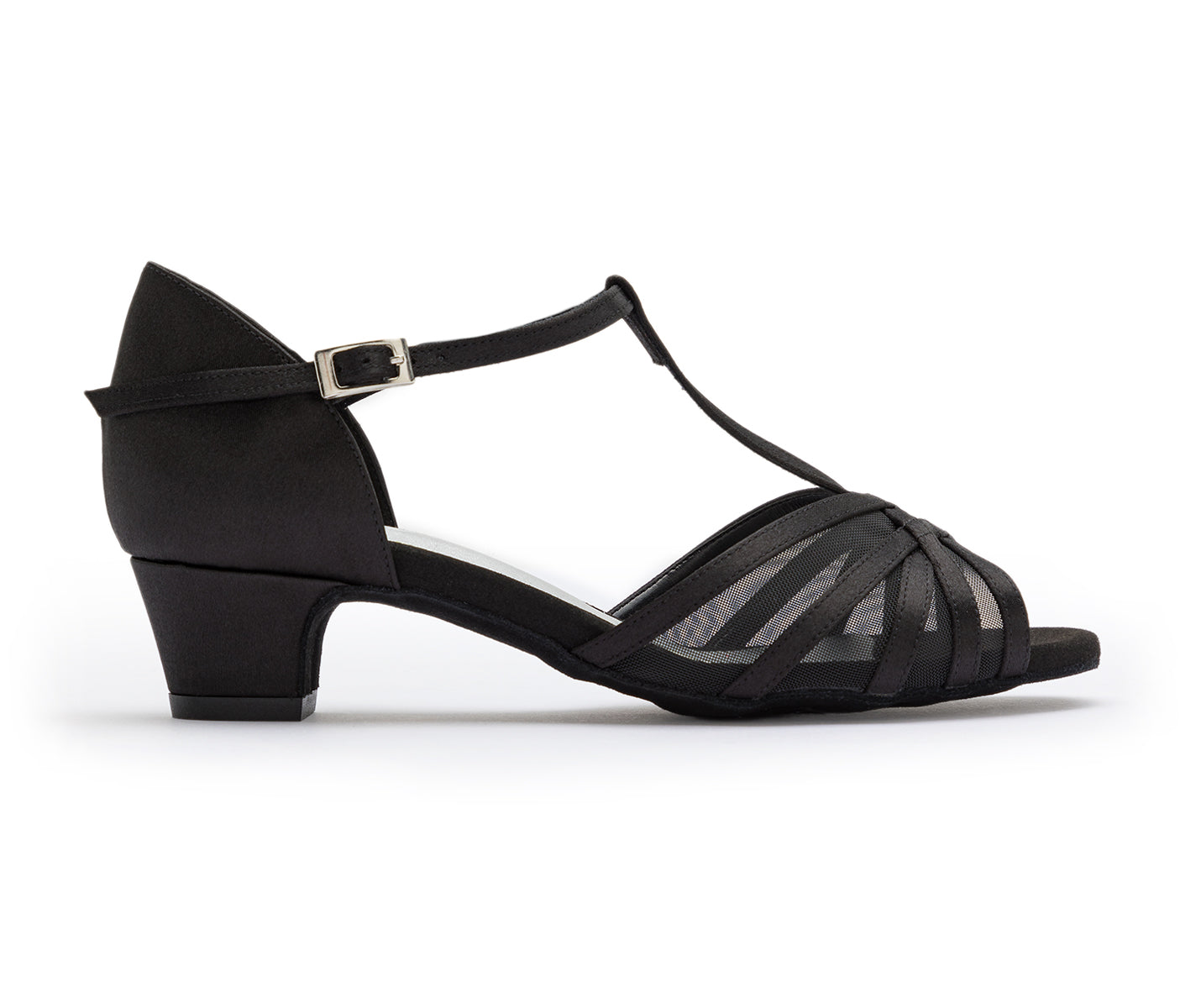 Grace Bliss Tanzschuhe in Schwarz Satin