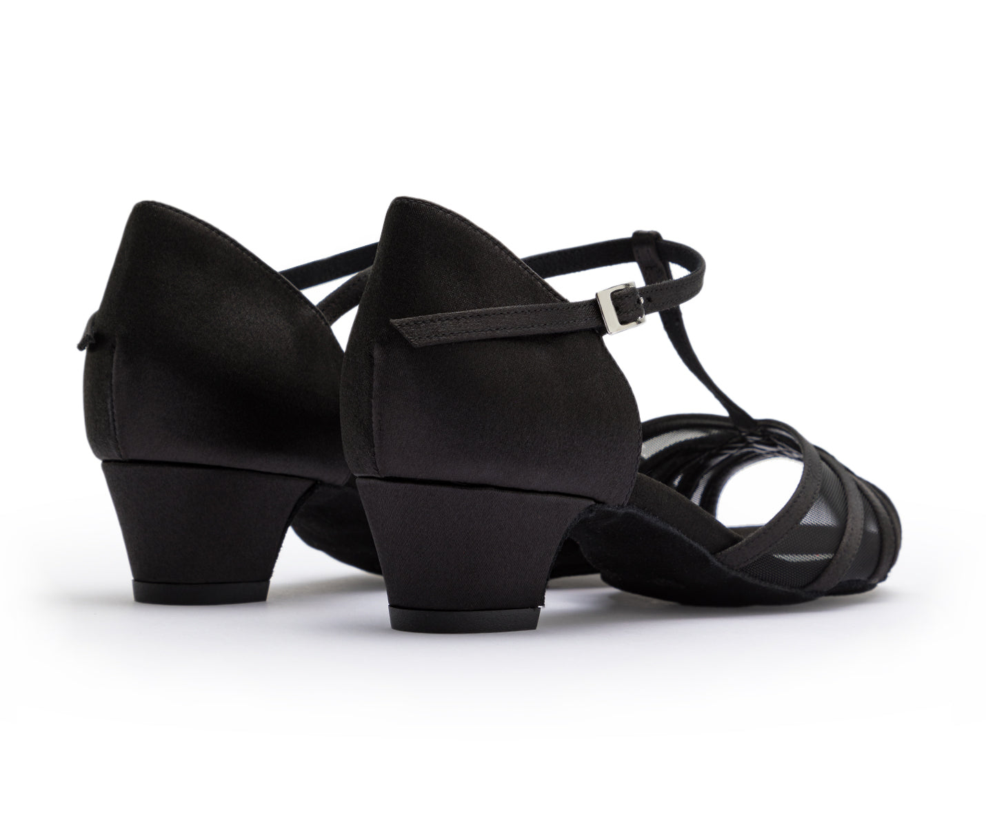 Grace Bliss Tanzschuhe in Schwarz Satin