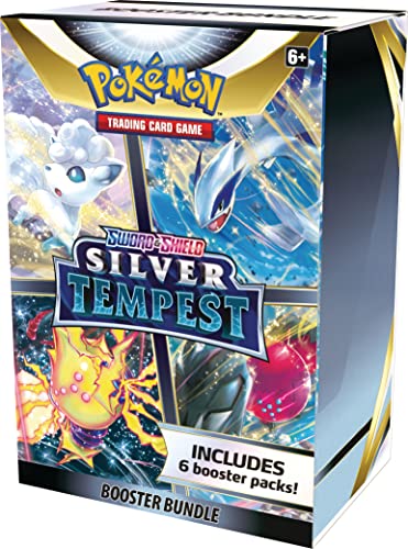 Pokémon 183-85154 Silver Tempest 6 Booster Bundle, 6 Count (Pack of 1)