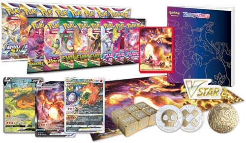 Pokémon-Sammelkartenspiel: Ultra-Premium-Kollektion Glurak der Serie Schwert & Schild (englischsprachige Version)