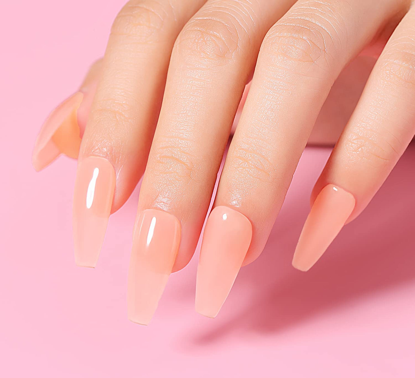 AIMEILI 8 in 1 Builder Nail Gel, Builder Gel In a Bottle Builder Base Quick Building Gel UV LED Nail Extension Gel Nagelverlängerung Gel - (163) 10ml