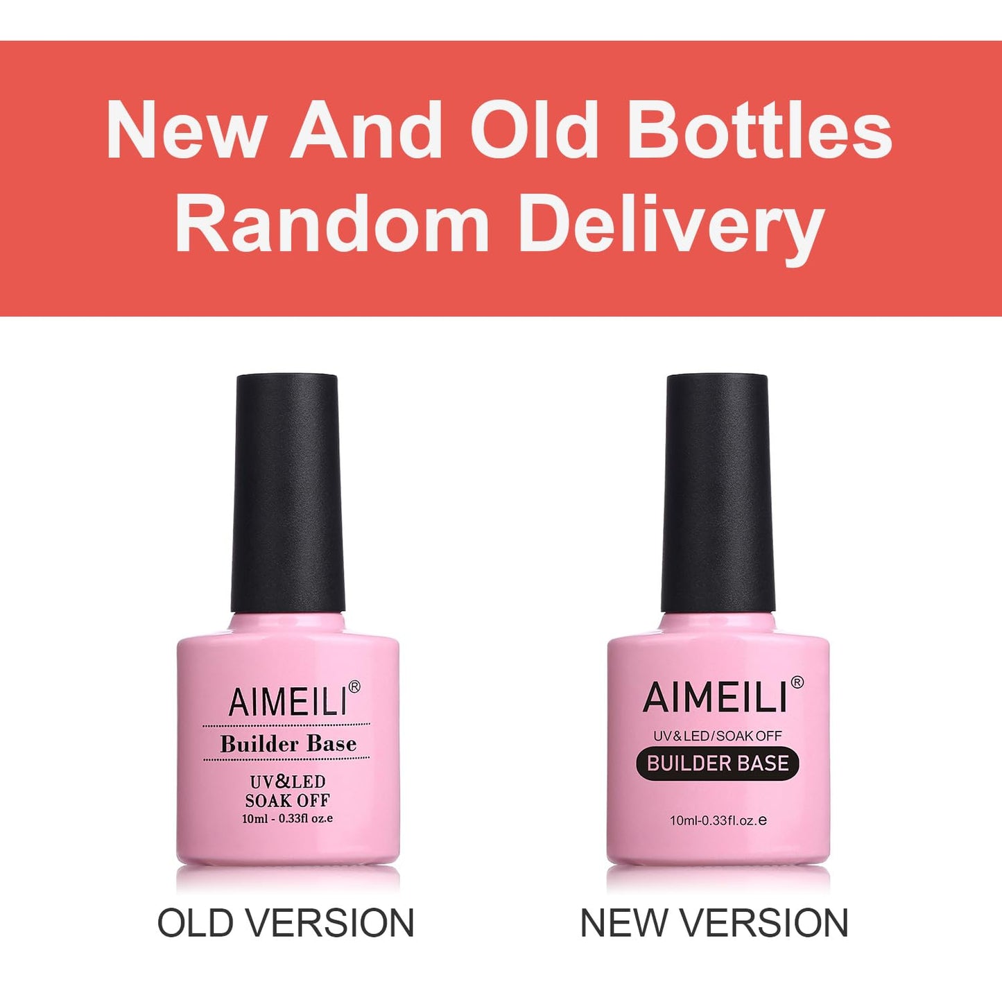 AIMEILI 8 in 1 Builder Nail Gel, Builder Gel In a Bottle Builder Base Quick Building Gel UV LED Nail Extension Gel Nagelverlängerung Gel - (163) 10ml