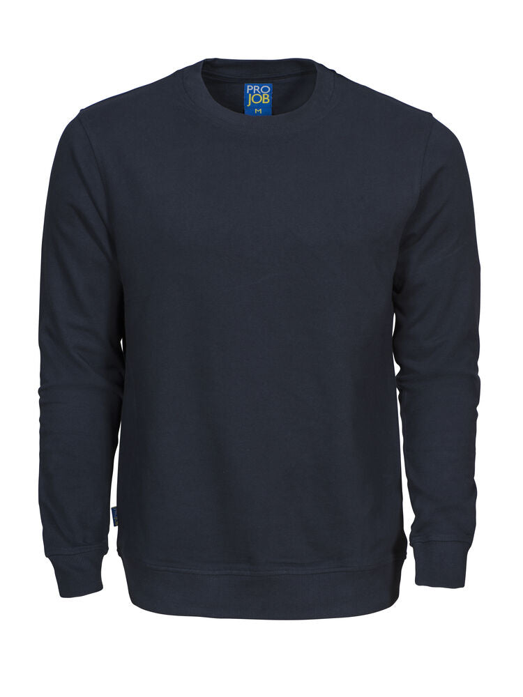 2124 SWEATSHIRT RUNDHALS 100% BAUMWOLLE – Bequemes Arbeitsshirt