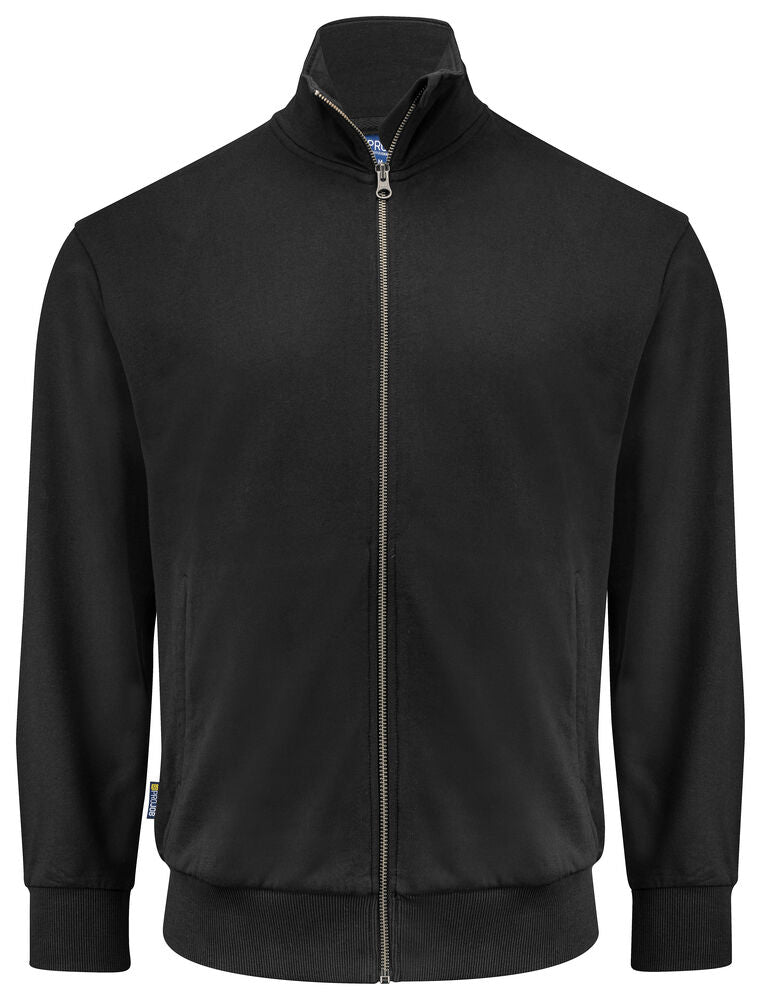 2134 SWEATSHIRT CARDIGAN 100% BAUMWOLLE – Bequemes Arbeitsshirt