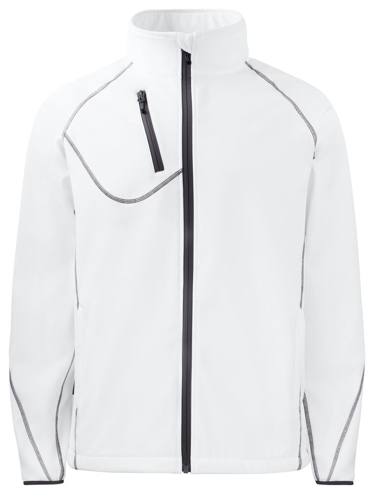 2422 SOFTSHELL JACKE MIT KONTRASTELEMENTEN – Robuste Arbeitsjacke für Profis