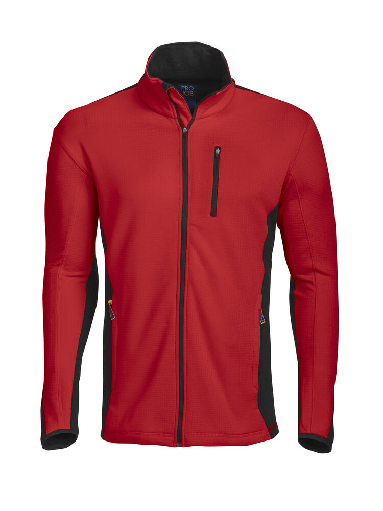 3307 MICROFLEECE JACKE IN RIPSTOP OPTIK – Robuste Arbeitsjacke für Profis