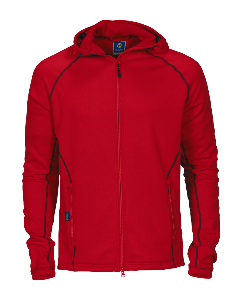 3314 MICROFLEECE JACKE MIT KAPUZE – Robuste Arbeitsjacke für Profis