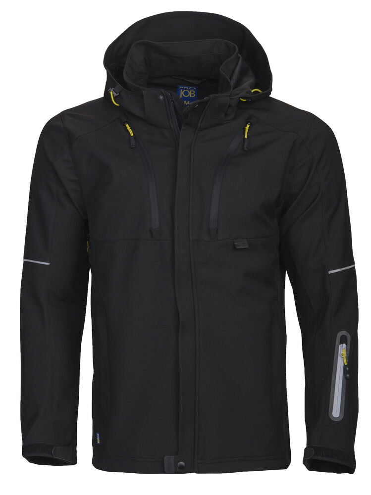 3406 3-LAGIGE SOFTSHELL JACKE – Robuste Arbeitsjacke für Profis
