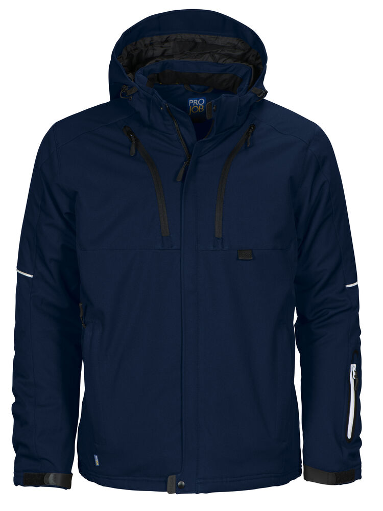 3407 GEFÜTTERTE 3-LAGIGE SOFTSHELL JACKE – Robuste Arbeitsjacke für Profis