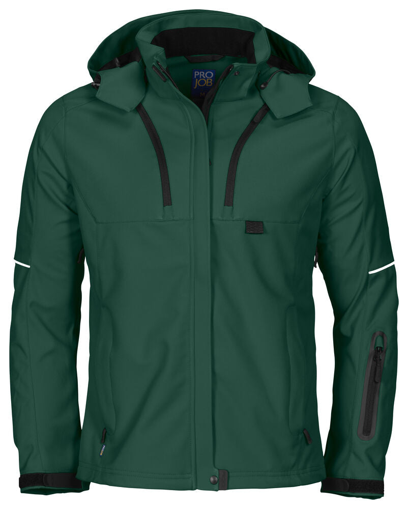 3412 DAMEN 3-LAGIGE SOFTSHELL JACKE – Robuste Arbeitsjacke für Profis