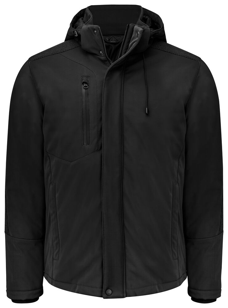 3417 GEFÜTTERTE WIND- UND WASSERDICHTE REGENJACKE – Robuste Arbeitsjacke für Profis