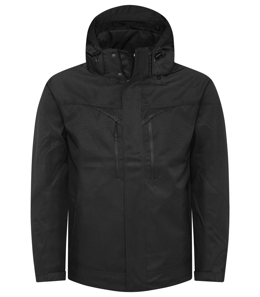 5430 GEFÜTTERTE WIND- UND WASSERDICHTE REGENJACKE – Robuste Arbeitsjacke für Profis