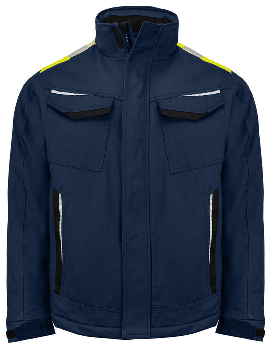 5438 GEFÜTTERTE JACKE MIT KONTRASTELEMENTEN – Robuste Arbeitsjacke für Profis