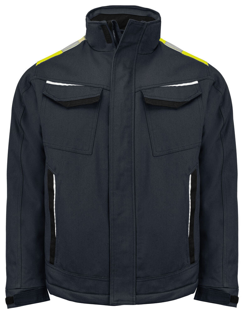 5438 GEFÜTTERTE JACKE MIT KONTRASTELEMENTEN – Robuste Arbeitsjacke für Profis