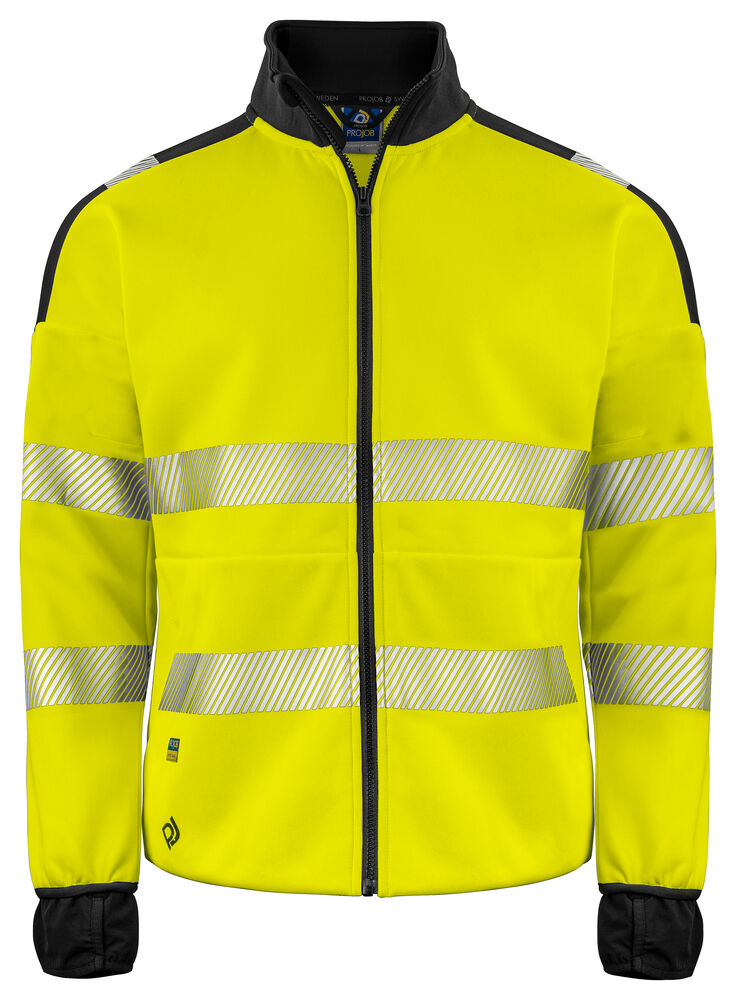6109 FULL ZIP SWEAT JACKE EN ISO 20471 KLASSE 3/2 – Robuste Arbeitsjacke für Profis
