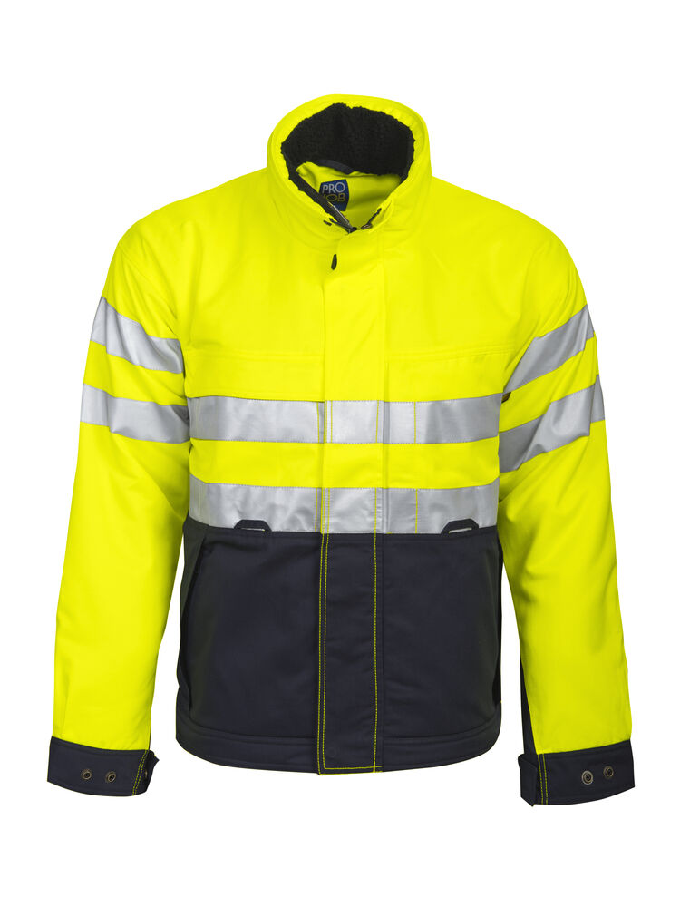 6407 GEFÜTTERTE JACKE EN ISO 20471 KLASSE 3 – Robuste Arbeitsjacke für Profis