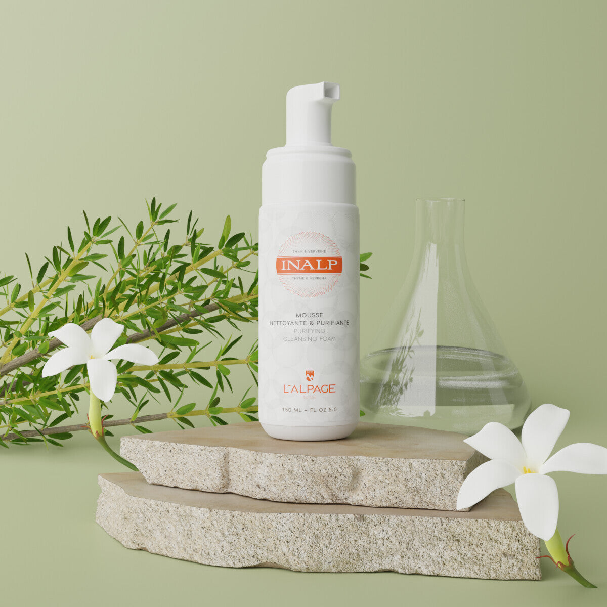 Mousse Nettoyante & Purifiante Inalp
