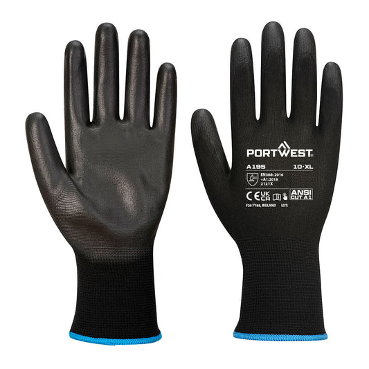 Portwest Touchscreen Handschuh – A195 – Schwarz