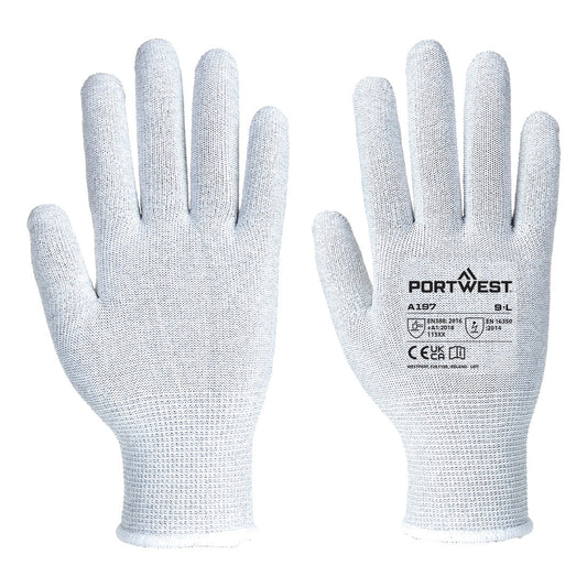 Portwest Antistatik-Schalenhandschuh – A197 – Grau