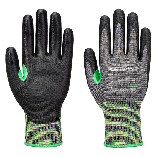 Portwest CS C15 PU-Schnittschutzhandschuh – A638 – Grau/Schwarz