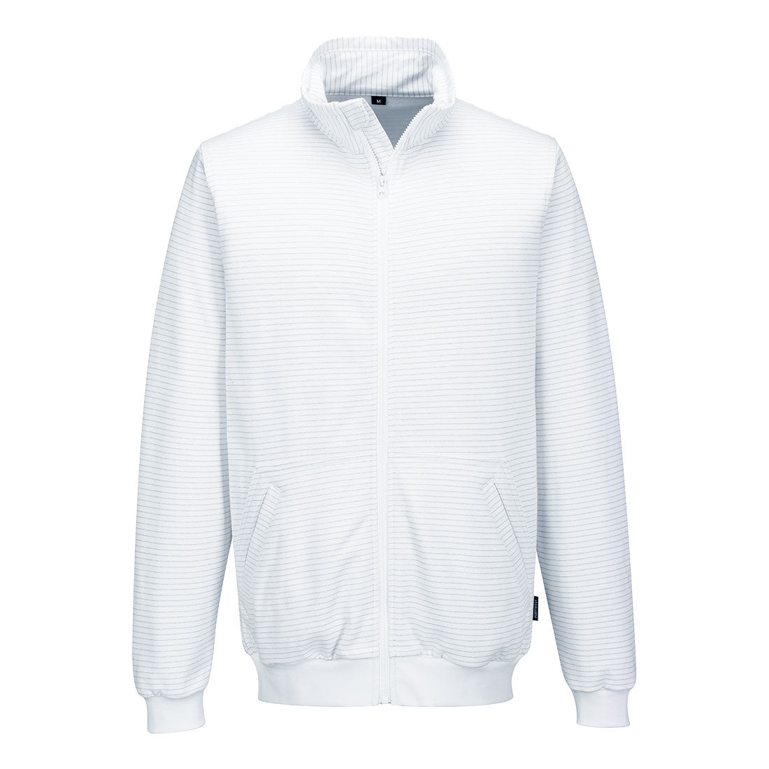 Portwest AS25 Sweatshirt – Weiss – bequem & sichtbar